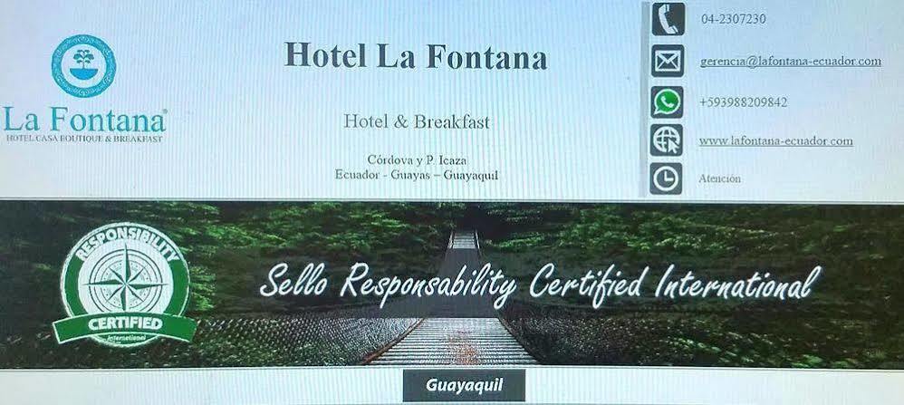 Hotel La Fontana Guayaquil Exterior photo